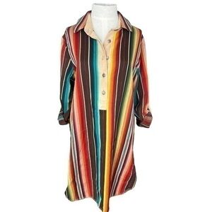 Silverado Southwestern Serape Mini Dress size Medium.